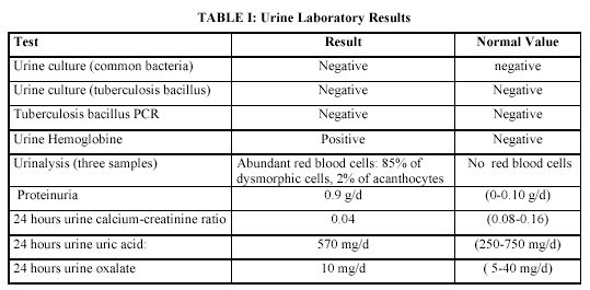 Rev Electron Biomed Electron J Biomed 2005 3 29 34 Musso Et Al Gross Hematuria Solved With Enalapril